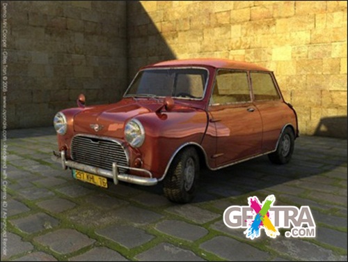 Mini Cooper (C4D,C4D/fR,OBJ) Mini Cooper (C4D,C4D/fR,OBJ)
