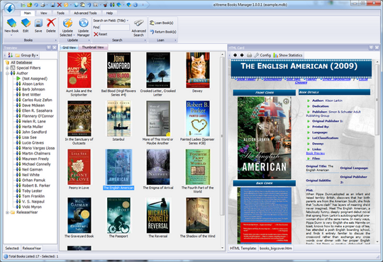 Extreme Books Manager v1.0.0.7 Extreme Books Manager v1.0.0.7