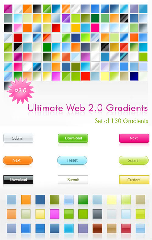 Web 2.0 Photoshop Gradients and Styles Web 2.0 Photoshop Gradients and Styles