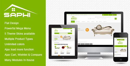ThemeForest - SM Saphi v1.0.3 - Responsive Magento Theme ThemeForest - SM Saphi v1.0.3 - Responsive Magento Theme