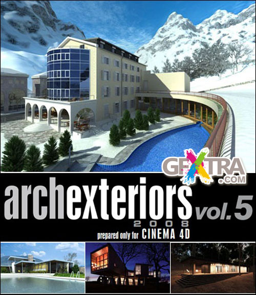 Evermotion Archexteriors for C4D vol. 5 Evermotion Archexteriors for C4D vol. 5