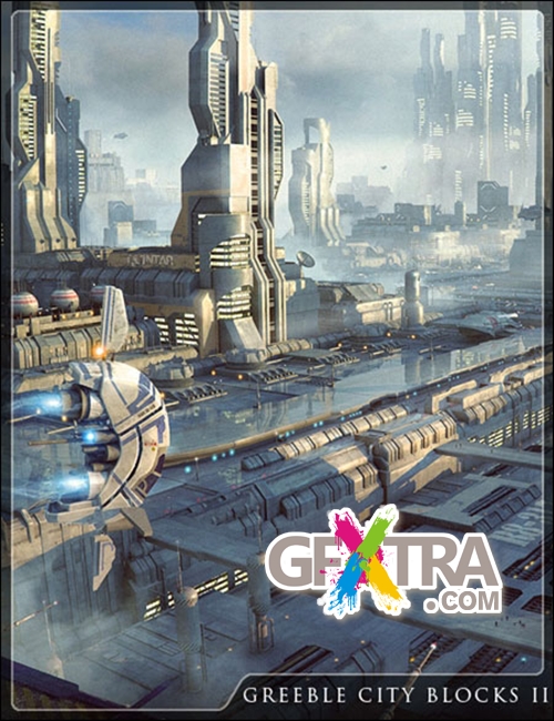 Greeble City Blocks Vol 02 (Converted to C4D) Greeble City Blocks Vol 02 (Converted to C4D)
