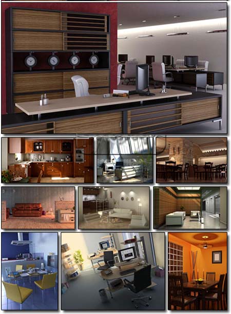 3D models Interior Scenes 30 3D models Interior Scenes 30