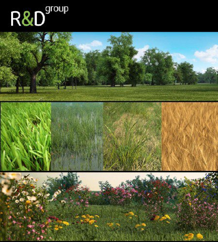 R&D Group - iFlowers vol.1, iGrass vol.1, iTrees vol.2 R&D Group - iFlowers vol.1, iGrass vol.1, iTrees vol.2