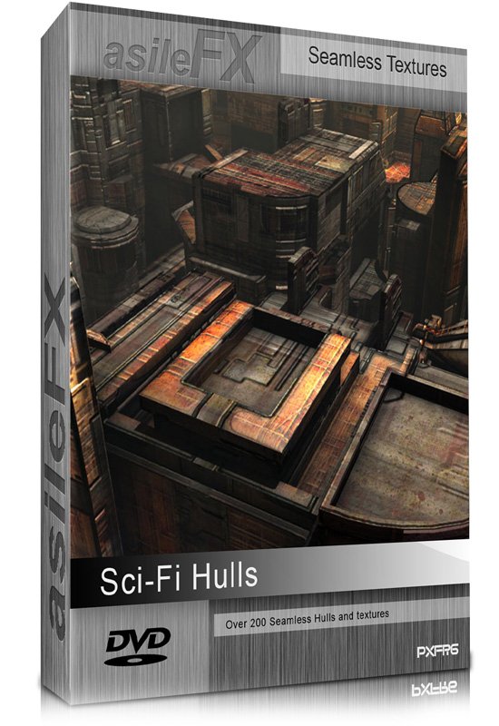 AsileFX - SCI-FI Hulls TEXTURES PACK AsileFX - SCI-FI Hulls TEXTURES PACK